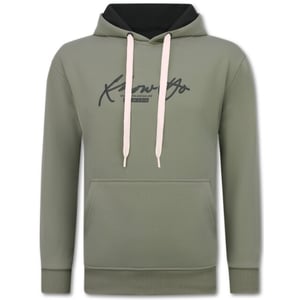 True Rise Oversized hoodie met capuchon gangster
