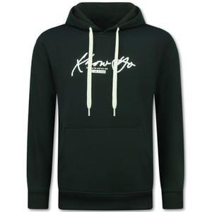 True Rise Oversized hoodie met capuchon gangster