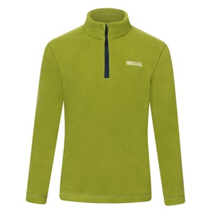 Regatta - Geweldige Outdoors Kinder Hot Shot II Half Zip Fleece Hoodie (Lichte Salie)