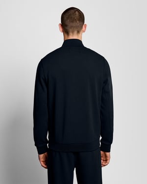Full Zip Sweatshirt in Dark Blue