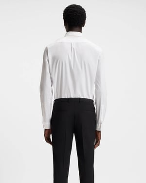 Ero3 Long Sleeve Shirt in White