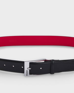 Barney Patent-Leather Belt Patent-Leather Belt in Black