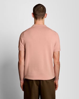 Korte Mouwen Polo in Koraal