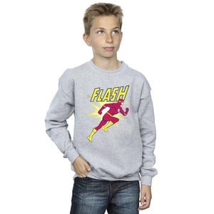 DC Comics Jongens The Flash Hardloop Sweatshirt (Sportgrijs)