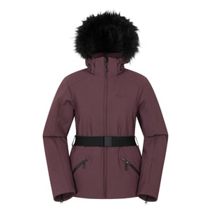 Mountain Warehouse Skidjacka Swiss RECCO för damer/kvinnor (Mörklila)