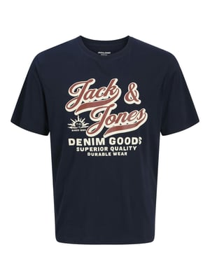 Jack and Jones Mens Logo Printed Short Sleeve