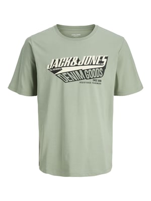 Jack and Jones Mens Logo Printed Short Sleeve