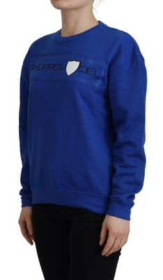 Blauwe Crewneck Sweatshirt Relaxed Fit