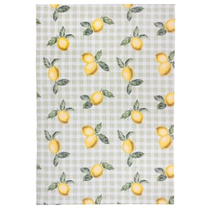 furn. Fruits Lemon Striped Indoor/Outdoor Rug, 120 x 170cm