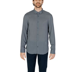 Geometrische Print Lange Mouwen Shirt
