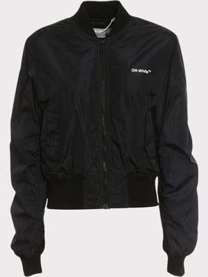Off-White Diag Bomber Svart