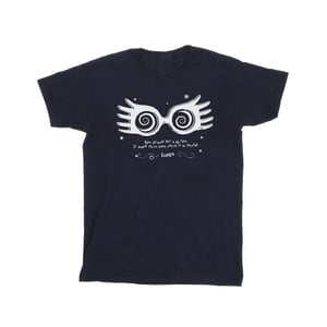 Harry Potter Meisjes Luna Anders Zijn Katoenen T-Shirt (Marineblauw)