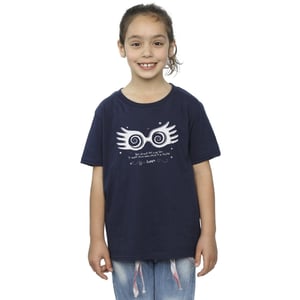 Harry Potter Meisjes Luna Anders Zijn Katoenen T-Shirt (Marineblauw)