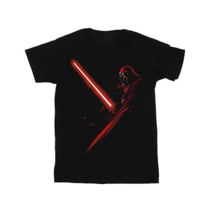 Star Wars Jongens Darth Vader Lichtzwaard T-shirt (Zwart)