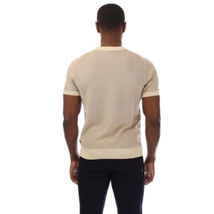 Hugo Boss Gebreid heren T-shirt (Beige)