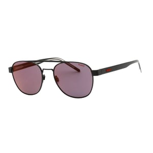 Hugo Boss Heren HG 1196/S 003 AO Zonnebril (Mat Zwart/Rood)