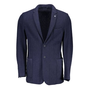 Wool Blazer Classic Notch Lapel