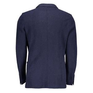 Wool Blazer Classic Notch Lapel