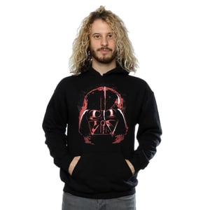 Star Wars Heren Darth Vader Helm Hoodie (Zwart)