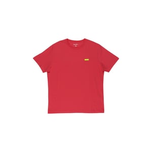 T-shirt med kort ärm och rund hals