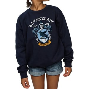 Harry Potter Meisjes Ravenclaw Sweatshirt (Marineblauw)