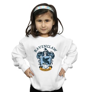 Harry Potter Meisjes Ravenclaw Sweatshirt (Wit)