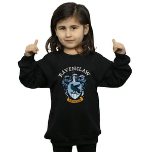 Harry Potter Meisjes Ravenclaw Sweatshirt (Zwart)