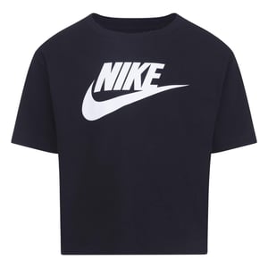 Nike Kinderen/Kinderen Club Boxy T-Shirt (Zwart)