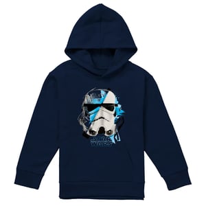 Star Wars Kinderen/Kinderen Stormtrooper Cuts Hoodie (Marine)