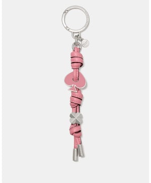 Enamel Spade Knott Bag Charm
