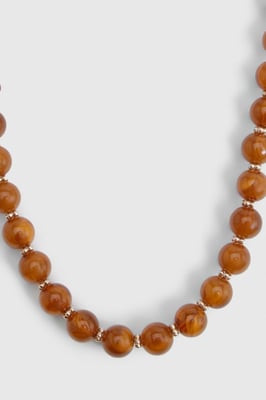 Round Beaded Necklace