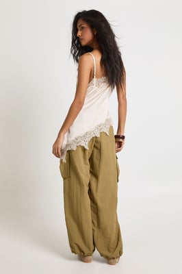 Nylon Parachute Trousers