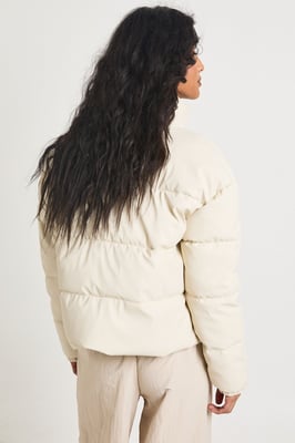 Funnel Neck Puffer Jacket