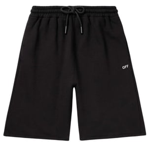 Off-white Off Stitch Skate Sweatshorts Black