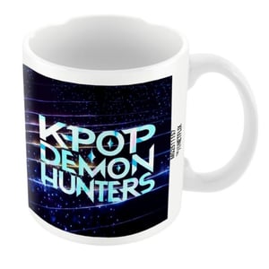 K-Pop Demon Hunters Logo Mok (Wit)