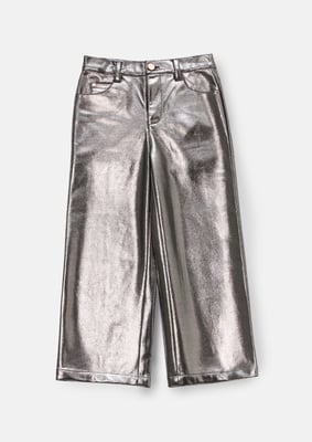 Jaya Wide Leg Metallic Jean