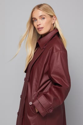Petite A Line Inverted Box Pleat Back Mac