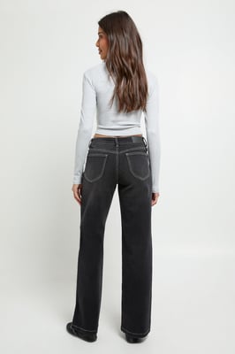 Low Waist Straight Leg Jean