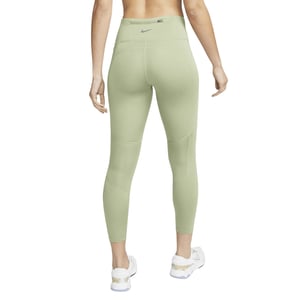 Nike Dri-fit 7/8 Mid Rise Oil Green Running Leggings