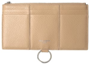 Kruisbodystijl Portemonnee van Pebble Grain Leer
