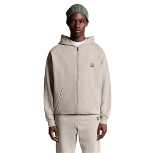 Lyle & Scott Heren Lounge Full Zip Hoodie (Beige)