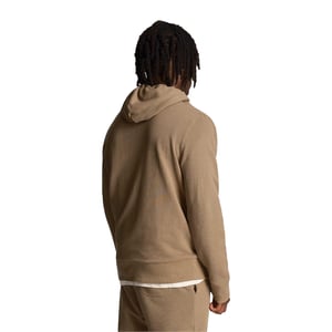 Lyle & Scott Mens Utility Loopback Hoodie (Beige)