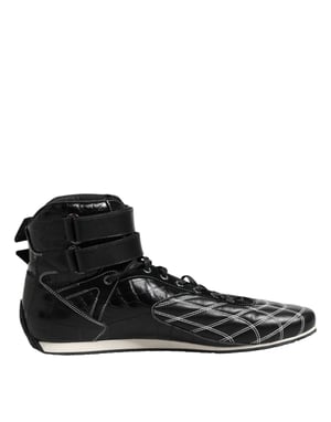 Quilted Hightop Sneakers