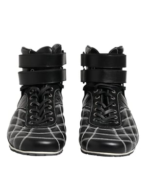 Quilted Hightop Sneakers