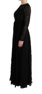 Lace Maxi Dress Long Sleeve Aline