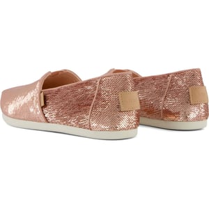 TOMS Alpargata Paljetter Textil Dam Rosé Espadrillos