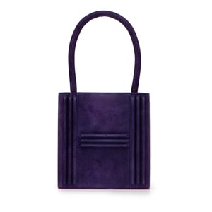 Sac Mallette Suede Tophandle