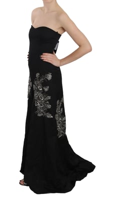 John Richmond Embellished Gown Long Evening Dress