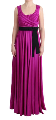 Dolce Gabbana Silk Maxi Dress