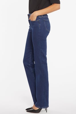 Marilyn Rechte Jeans Medium Blue Premium Denim | Quinn